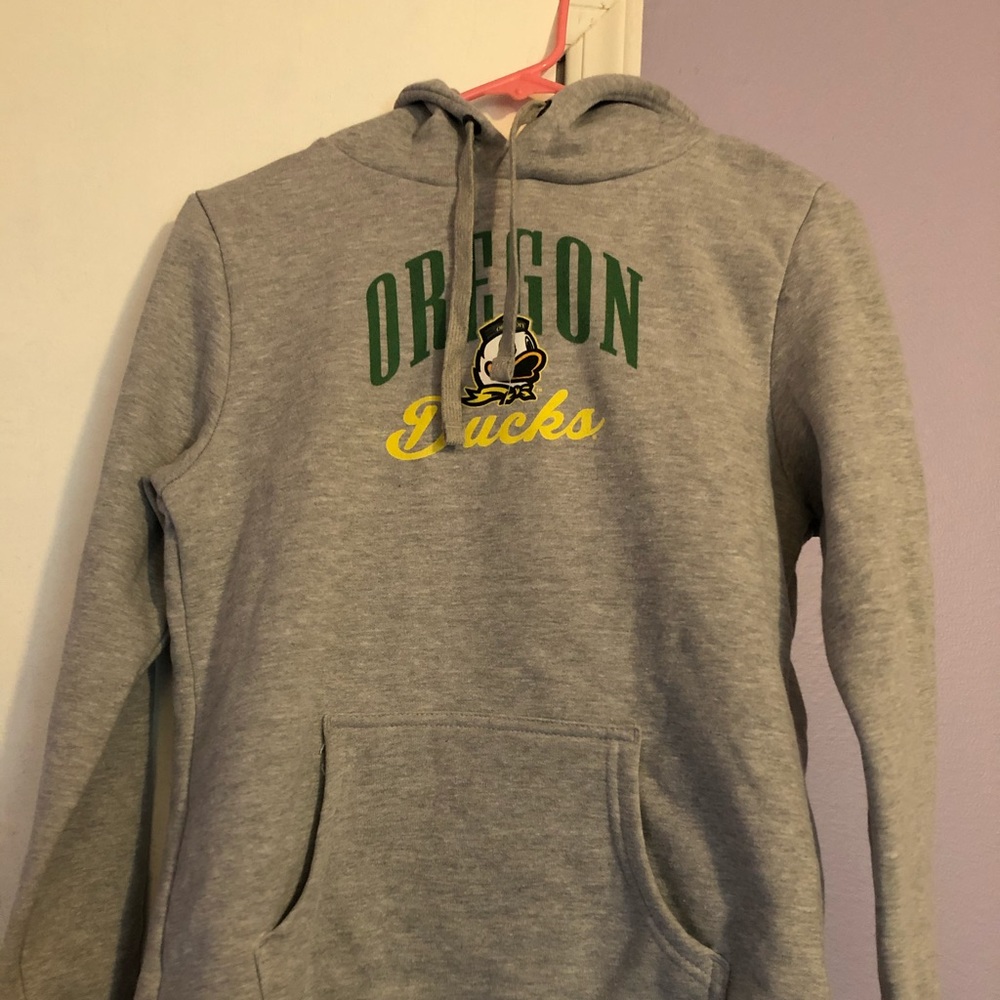 Grey Oregon Duck Sweatshirt